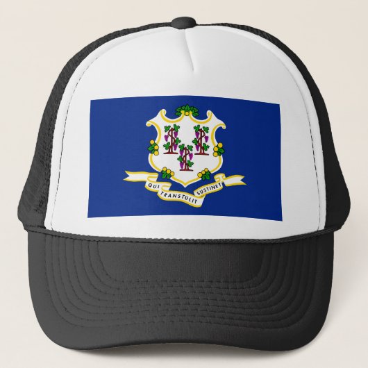 Casquette Conception de l'indicateur d'état Connecticut (Devant)