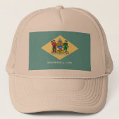 Casquette Conception de l'indicateur d'état du Delaware (Devant)