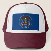 Casquette Conception de l'indicateur d'état Utah (Devant)