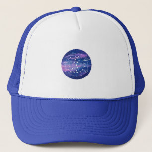 Casquette Conception de lune de galaxie minimale   Art esthé