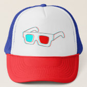 Casquette Conception de lunettes 3D - (Devant)