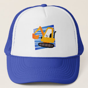 Casquette Conception de machines pour enfants excavatrice ja