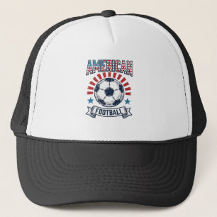 Casquette Conception de maillot de football américain vintag