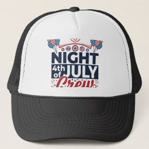 Casquette Conception de maillot patriotique d'infirmière de 