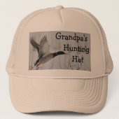 Casquette Conception de mode de chasse du canard du (Devant)