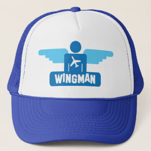 Casquette conception de pilote de wingman