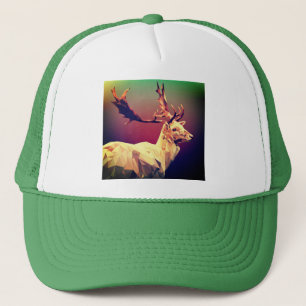 Casquette Conception de polygone de cerf