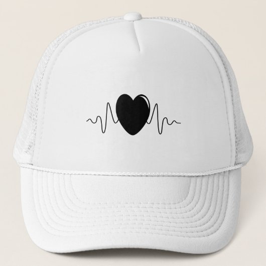 Casquette Conception de pulsation (Devant)