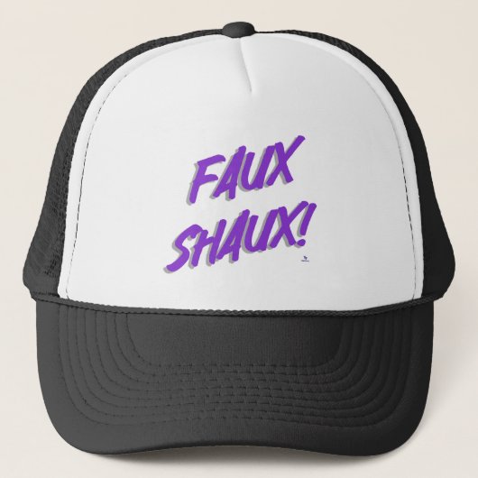 Casquette Conception de slogan drôle faux pour sûr (Devant)