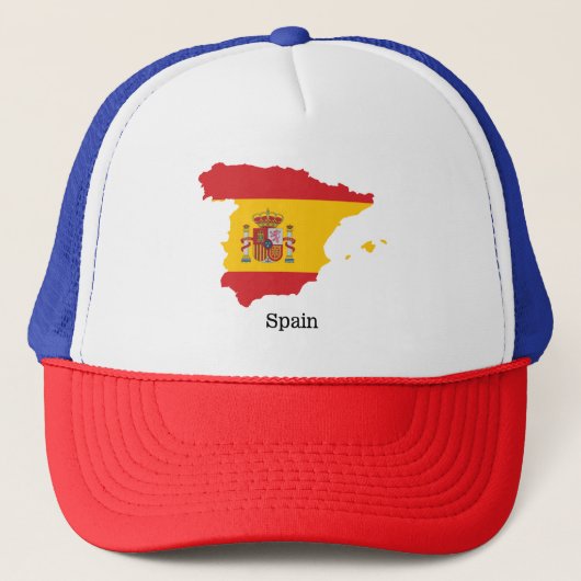 Casquette Conception de souvenir de drapeau d'Espagne dans u (Devant)