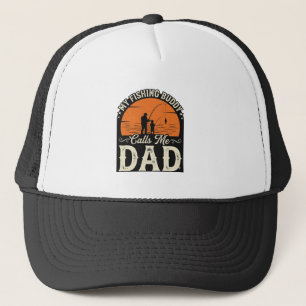 Casquette Conception de T-shirt pour papa, copain de pêche v