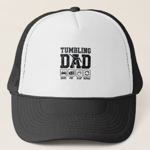 Casquette Conception de T-shirt Tumbling Dad Drive Pay Clap