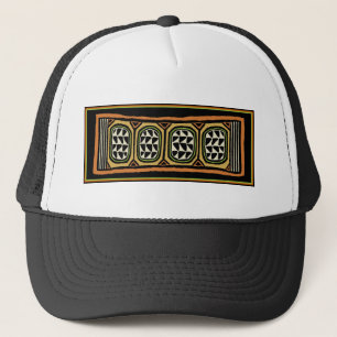 Casquette Conception de textile Kuba africain