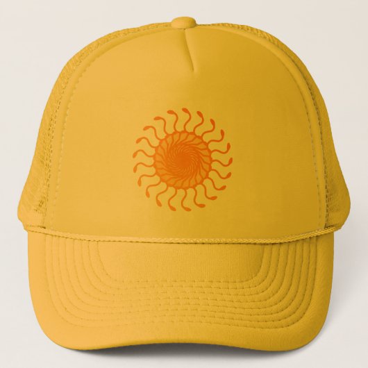 Casquette Conception d'ornement solaire (Devant)