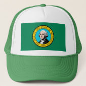 Casquette Conception du drapeau de l'État de Washington (Devant)