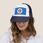 Casquette Conception du drapeau de l'État du Minnesota (En situation)