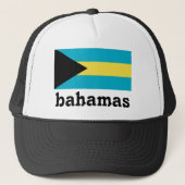 Casquette Conception du texte indicateur Bahamas (Devant)