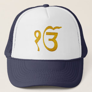 Casquette conception ek-onkar spirtual religieuse sikhe de
