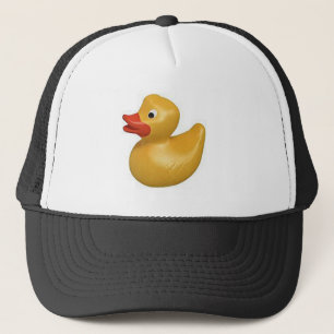 Casquette conception en caoutchouc jaune de canard