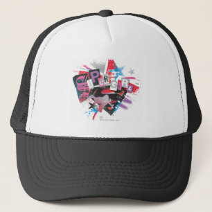Casquette Conception grunge de Supergirl
