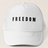 Casquette Conception minimaliste de texte noir libre, Gras (Devant)