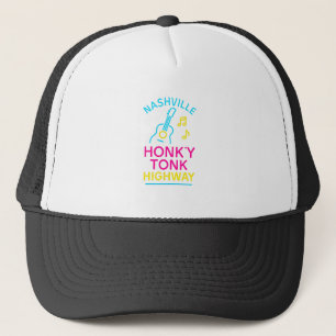 Casquette Conception Néon de la Route des Honky Tonk de Nash