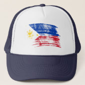 Casquette Conception philippine fraîche de drapeau (Devant)