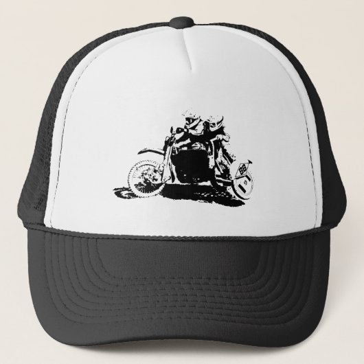 Casquette Conception simple de Sidecarcross (Devant)