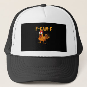 Casquette Conception simple essentielle de F-Caw-F-Chicken