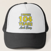 CASQUETTE CONCEPTIONS D'ANNIVERSAIRE DE 104 ANNÉES (Devant)
