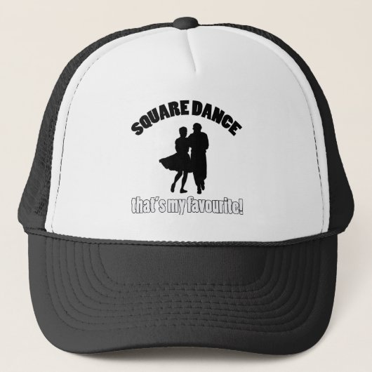 Casquette conceptions de danse carrée (Devant)