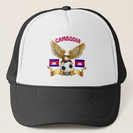 Casquette Conceptions du football de Combodia (Devant)