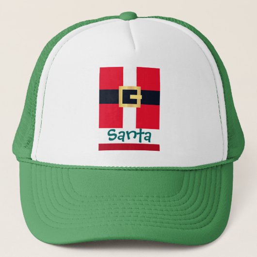 Casquette Conceptions rouges gaies de Père Noël de Noël (Devant)