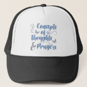 Casquette Concepts De Pensées Et De Prières (Devant)