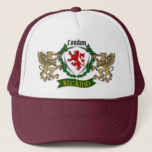 Casquette Condon Irish Shield avec Griffins (Devant)