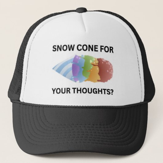 Casquette Cône de neige (Devant)