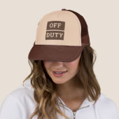 Casquette CONGÉ bronzage (En situation)