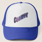 Casquette Connor, Nom, Logo, (Devant)