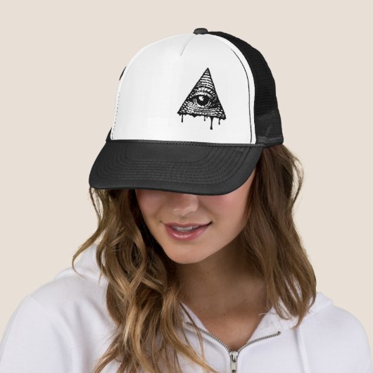 Casquette Conscience d'égoutture (En situation)