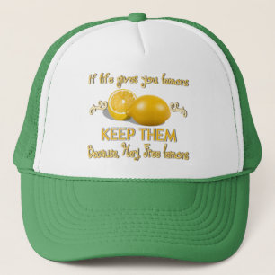 Casquette Conservez les citrons