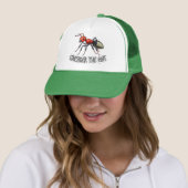 Casquette Considérez le chapeau de fourmi (En situation)