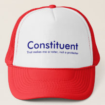 Casquette constitutif de camionneur