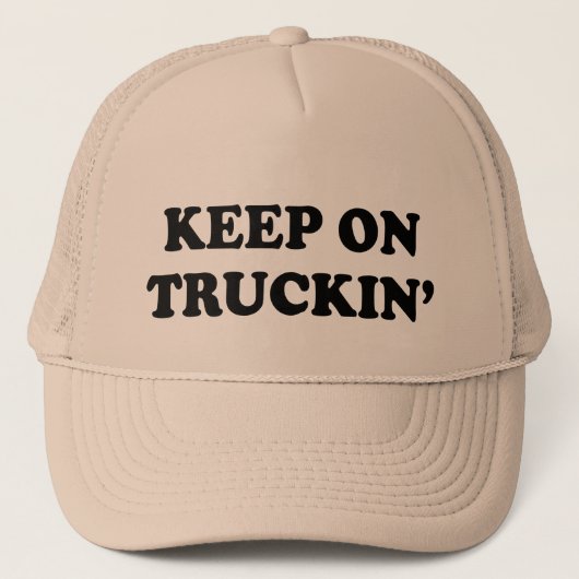 CASQUETTE CONTINUEZ À TRUCKIN' (Devant)