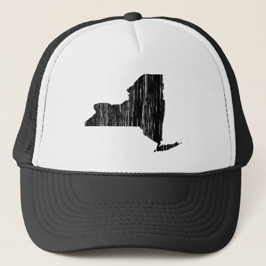 Casquette Contour affligé de l'état de New-York (Devant)