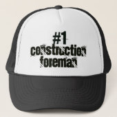 Casquette Contremaître de construction (Devant)
