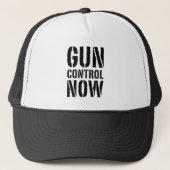 Casquette Contrôle des armes maintenant (Devant)