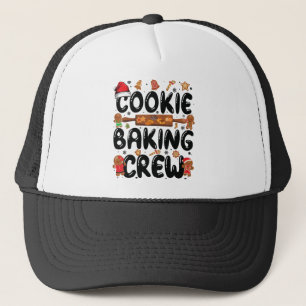 Casquette Cookie Baking Crew Famille Noël Gingerbread Te