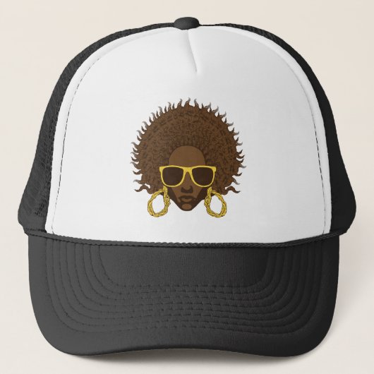 Casquette Cool d'Afro (Devant)
