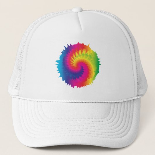 Casquette Cool Rainbow Tie Dye (Devant)