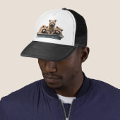 Casquette coon skin cap (En situation)